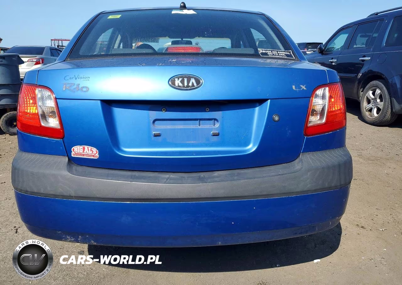 2006 Kia Rio Base VIN:KNADE123X66178646 - 6