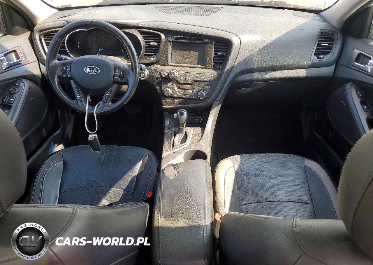 2013 Kia Optima Hybrid VIN:KNAGM4AD0D5048759 - 8