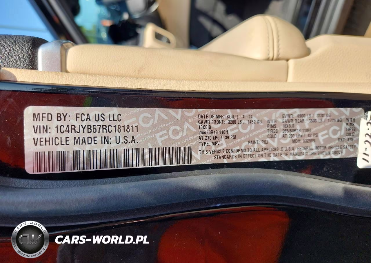 2024 Jeep Grand Cherokee Limited 4Xe VIN:1C4RJYB67RC181811 - 14