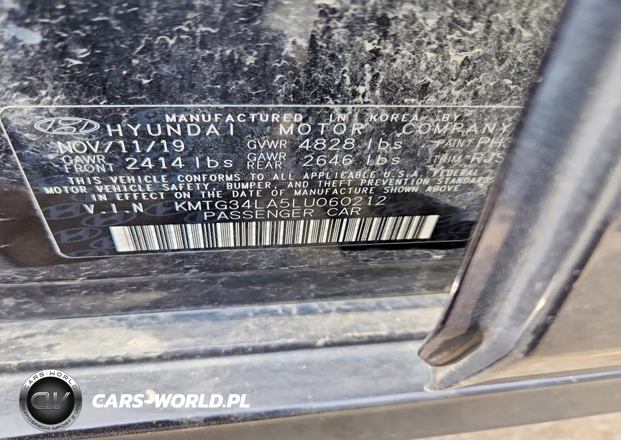 2020 Genesis G70 Elite VIN:KMTG34LA5LU060212 - 12