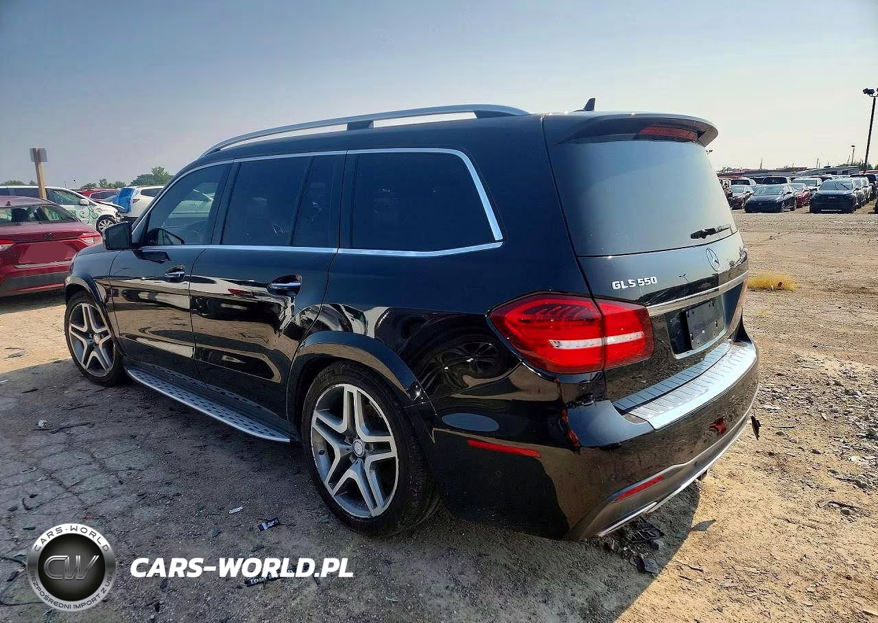 2017 Mercedes-Benz Gls 550 4Matic VIN:4JGDF7DE7HA885765 - 2