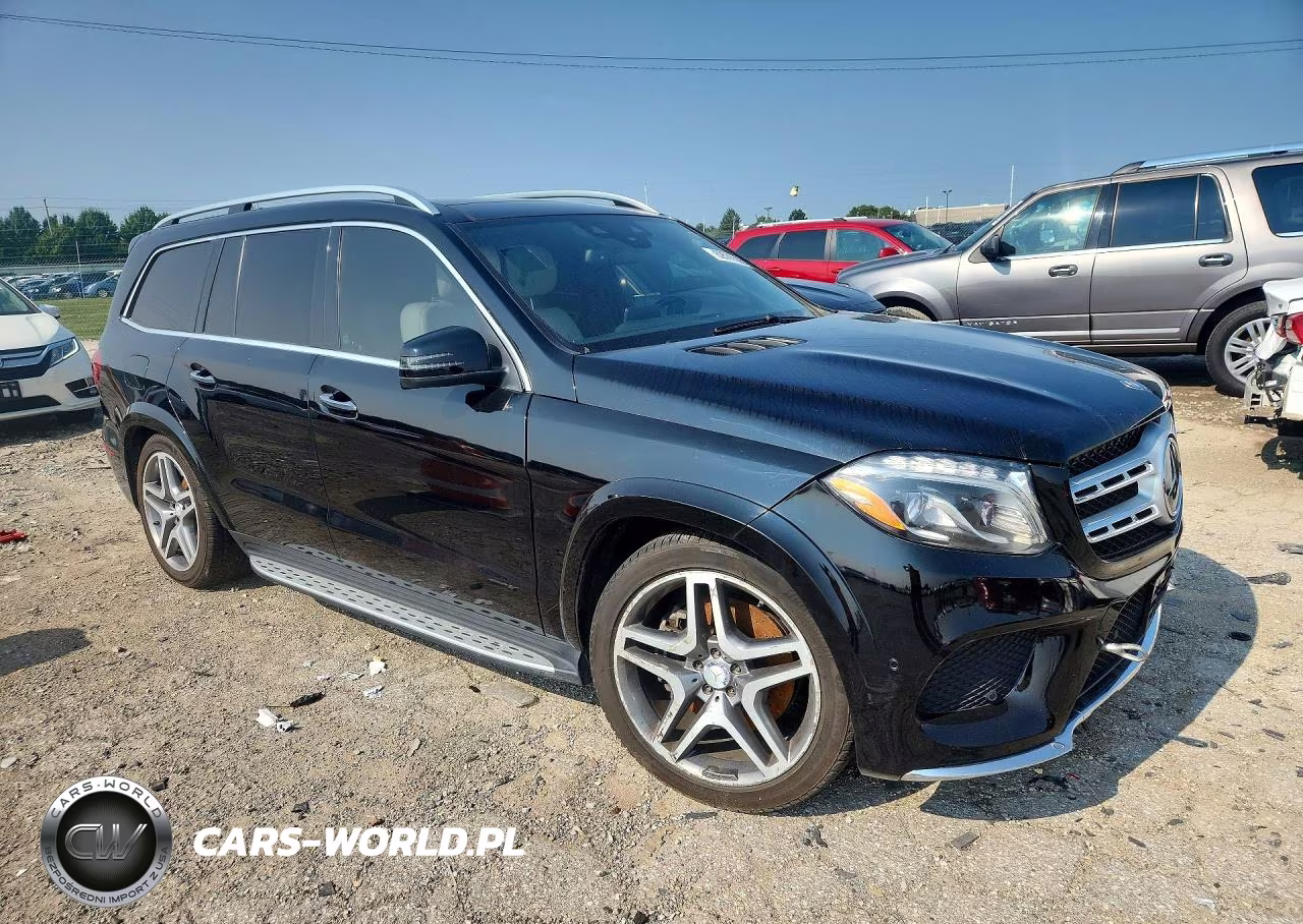 2017 Mercedes-Benz Gls 550 4Matic VIN:4JGDF7DE7HA885765 - 4