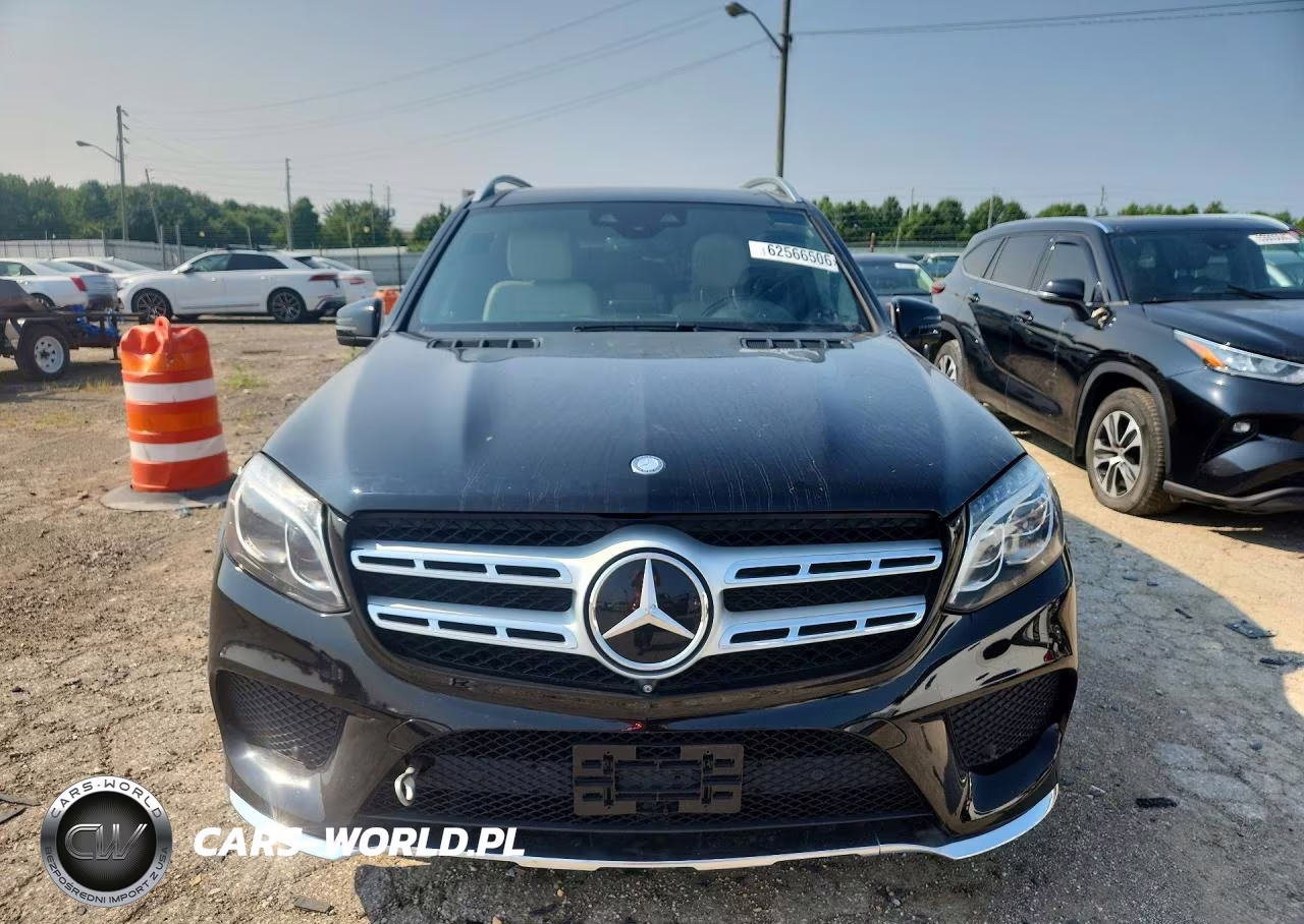 2017 Mercedes-Benz Gls 550 4Matic VIN:4JGDF7DE7HA885765 - 5