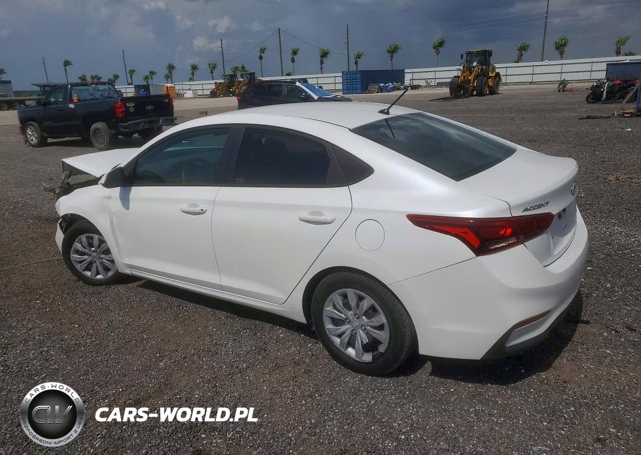2021 Hyundai Accent Se VIN:3KPC24A63ME139442 - 2