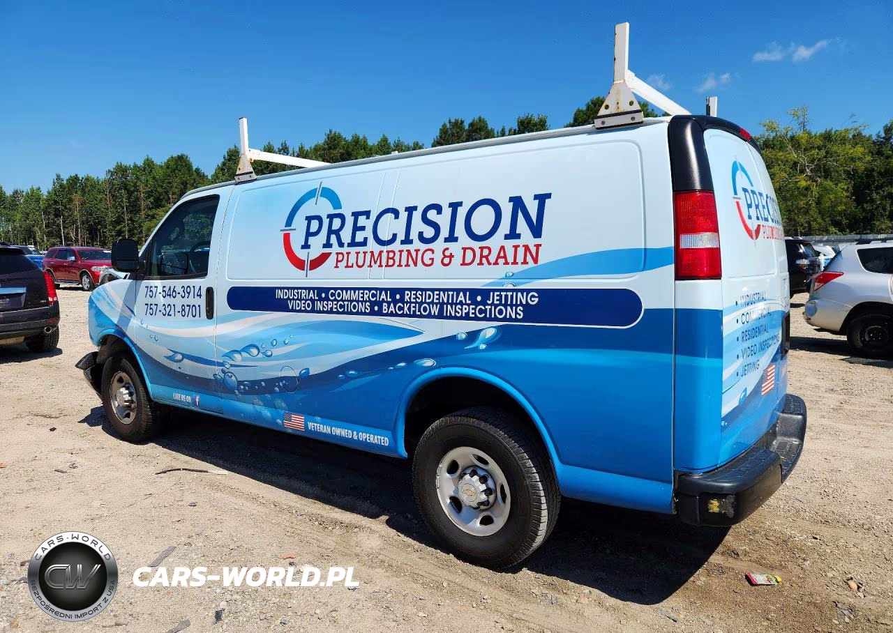 2020 Chevrolet Express G2500 VIN:1GCWGAFP0L1243399 - 2