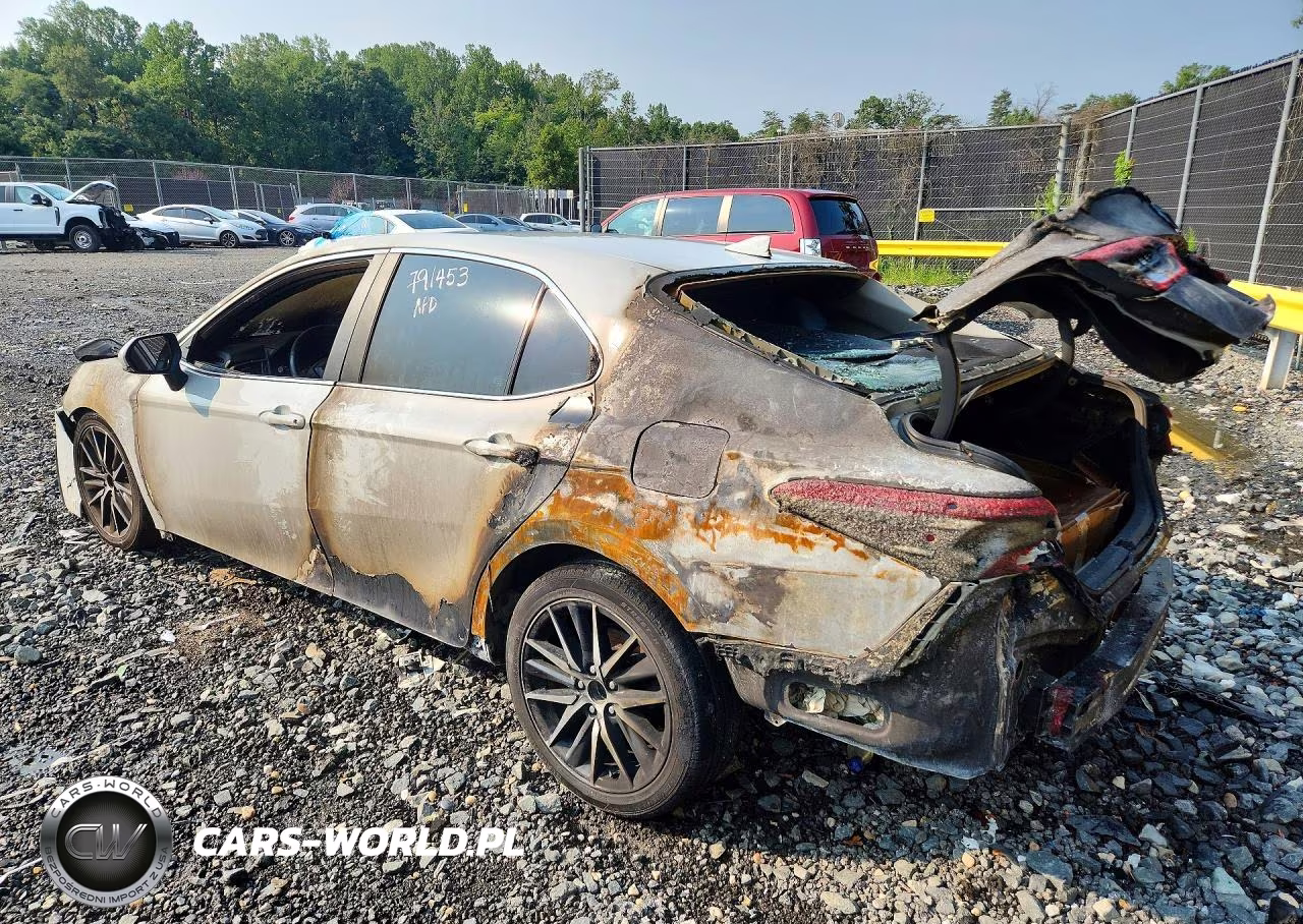 2022 Toyota Camry Se VIN:4T1G11AK4NU072252 - 2
