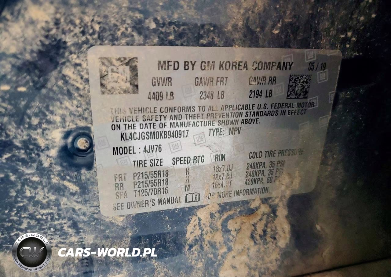 2019 Buick Encore Essence VIN:KL4CJGSM0KB940917 - 13