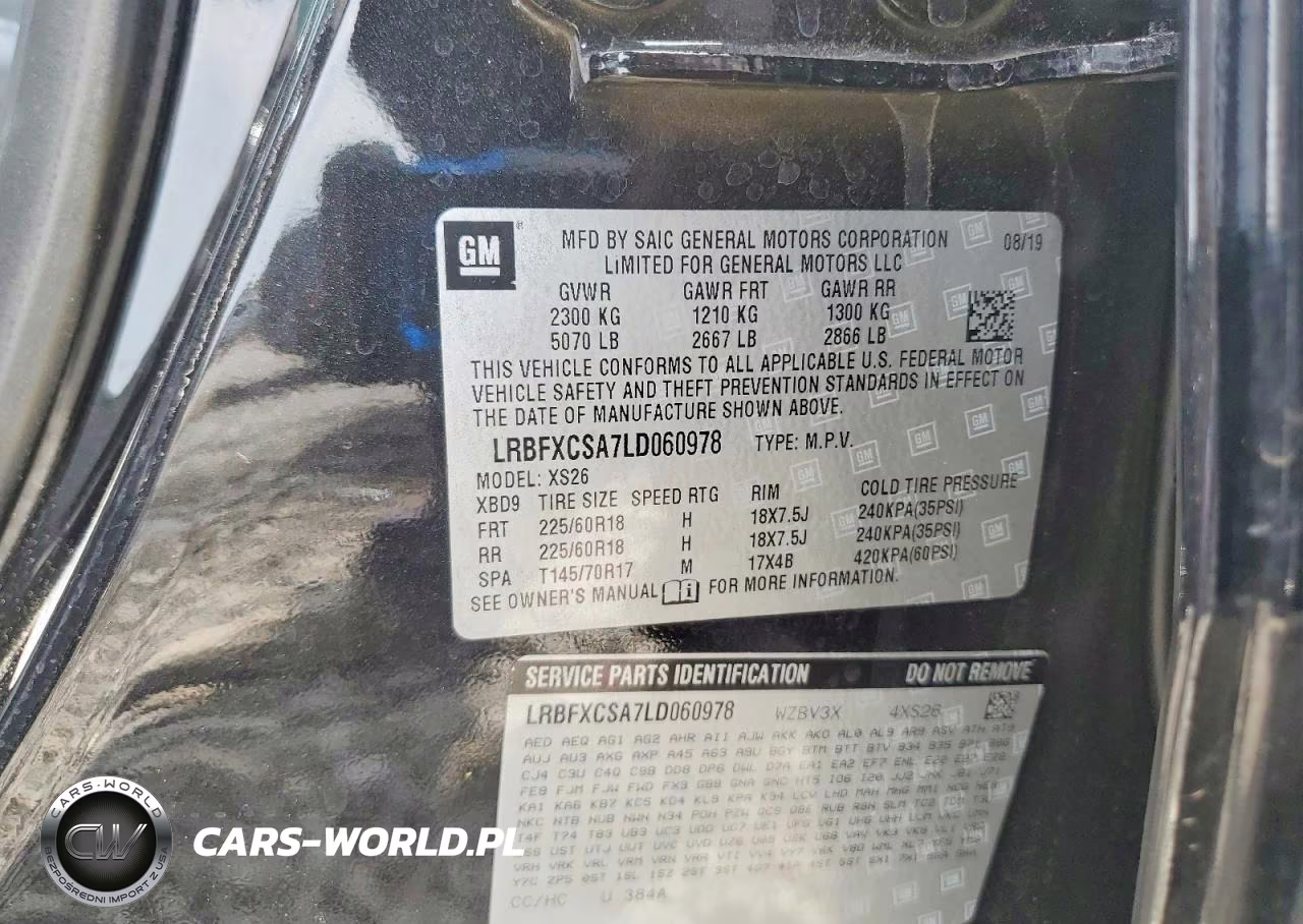 2020 Buick Envision Essence VIN:LRBFXCSA7LD060978 - 13