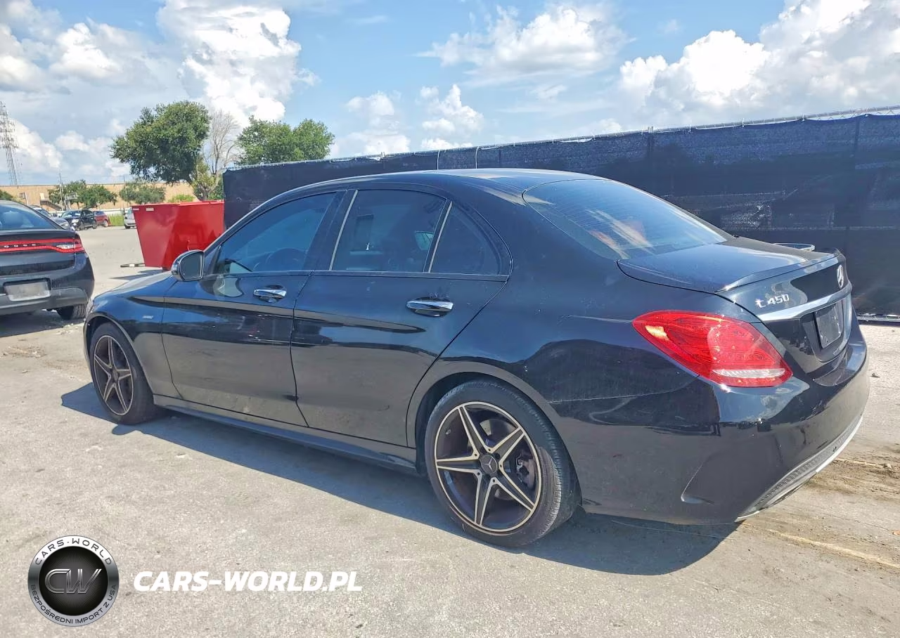 2016 Mercedes-Benz C 450 4Matic Amg VIN:55SWF6EB1GU103007 - 2