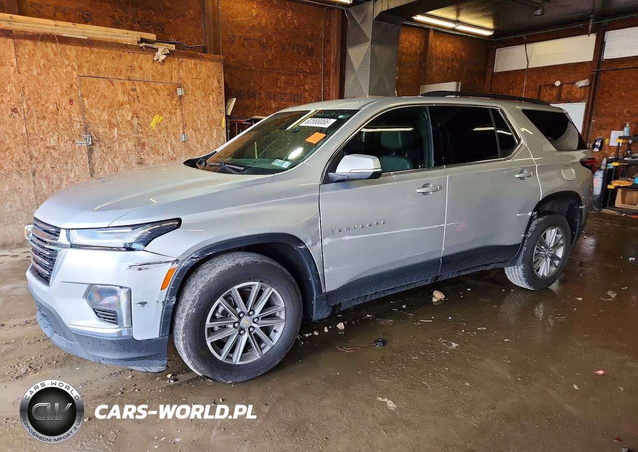 2022 Chevrolet Traverse Lt VIN:1GNEVHKWXNJ161777 - 1