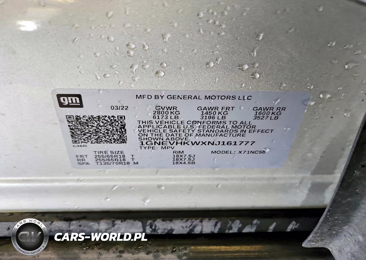 2022 Chevrolet Traverse Lt VIN:1GNEVHKWXNJ161777 - 13