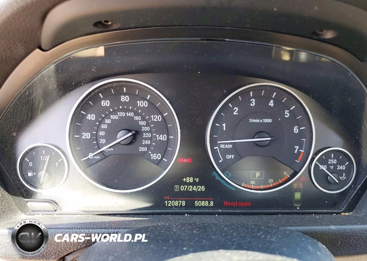 2015 BMW 328 Xi Sulev VIN:WBA3B5G57FNS13753 - 9