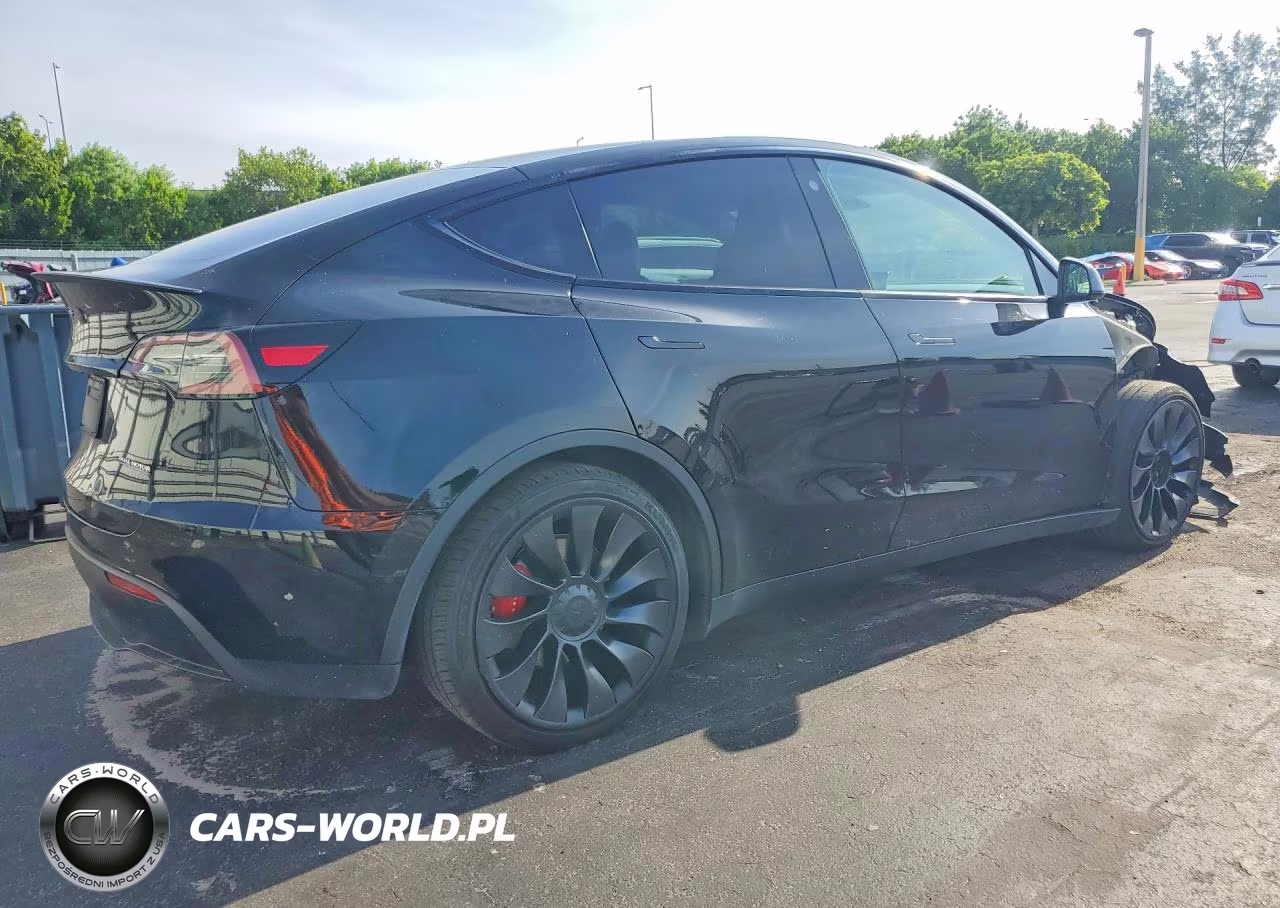 2022 Tesla Model Y VIN:7SAYGDEF0NF392251 - 3
