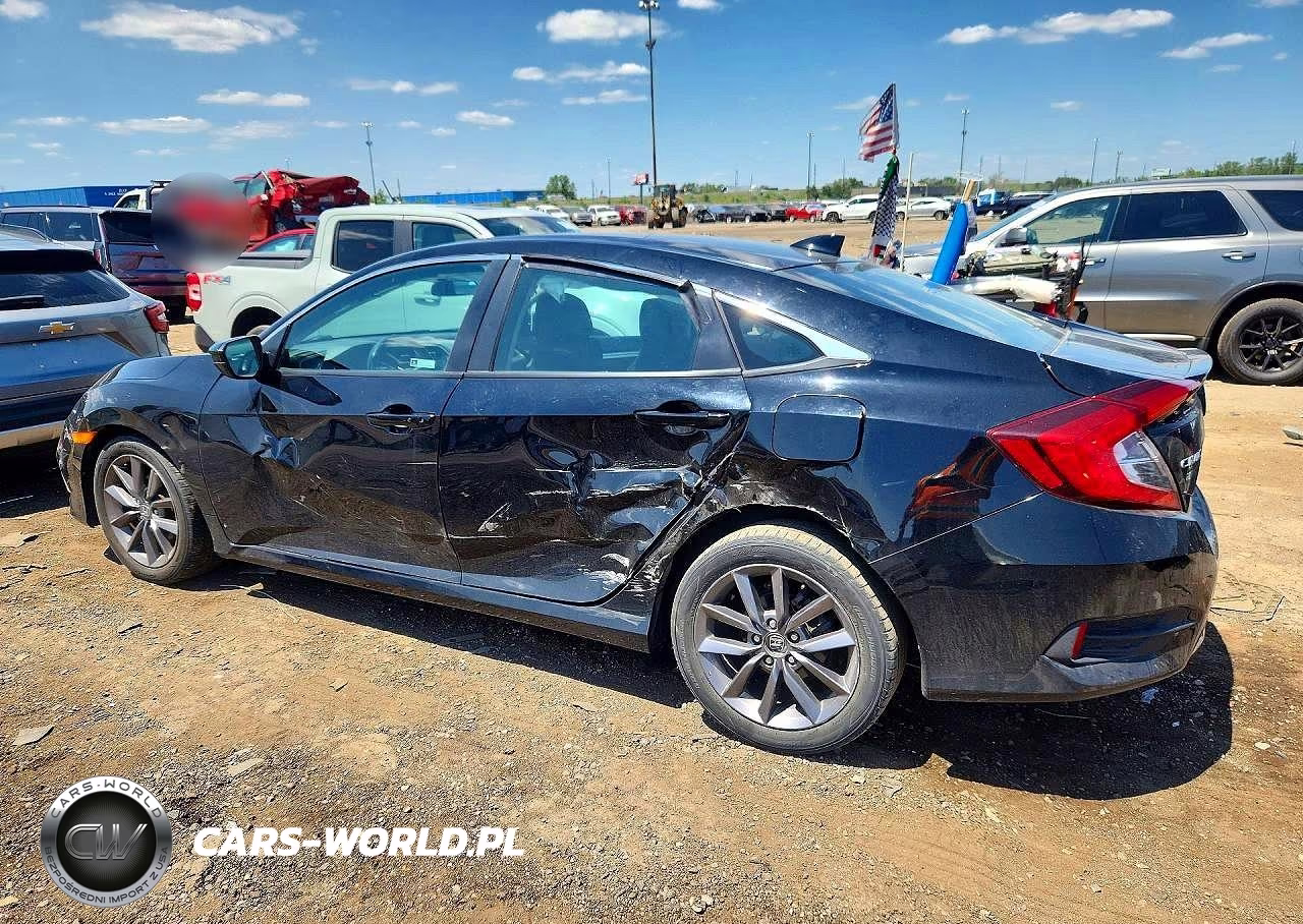 2021 Honda Civic Ex VIN:19XFC1F34ME009273 - 2