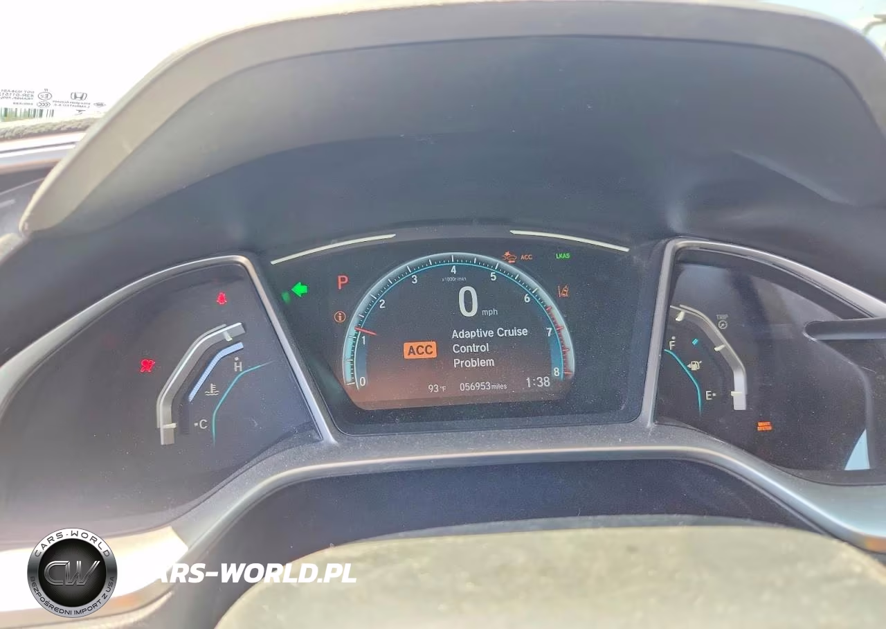 2021 Honda Civic Ex VIN:19XFC1F34ME009273 - 9