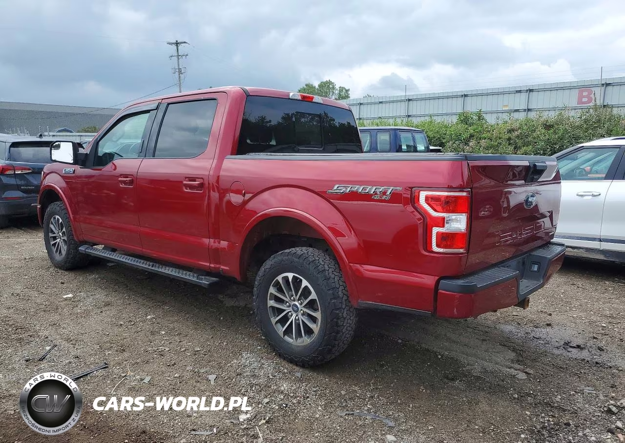 2019 Ford F150 Supercrew VIN:1FTEW1EP2KFB25307 - 2