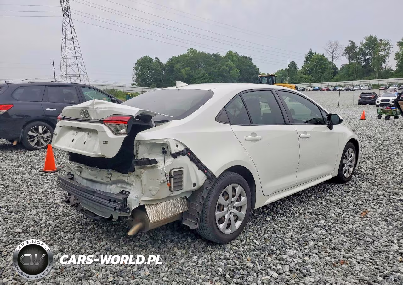 2020 Toyota Corolla Le VIN:JTDEPRAE7LJ074465 - 3