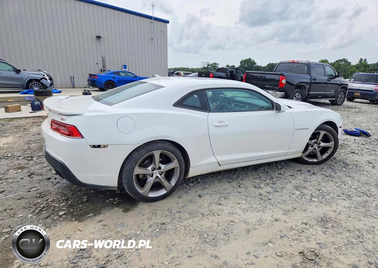 2014 Chevrolet Camaro Lt VIN:2G1FC1E35E9314808 - 3