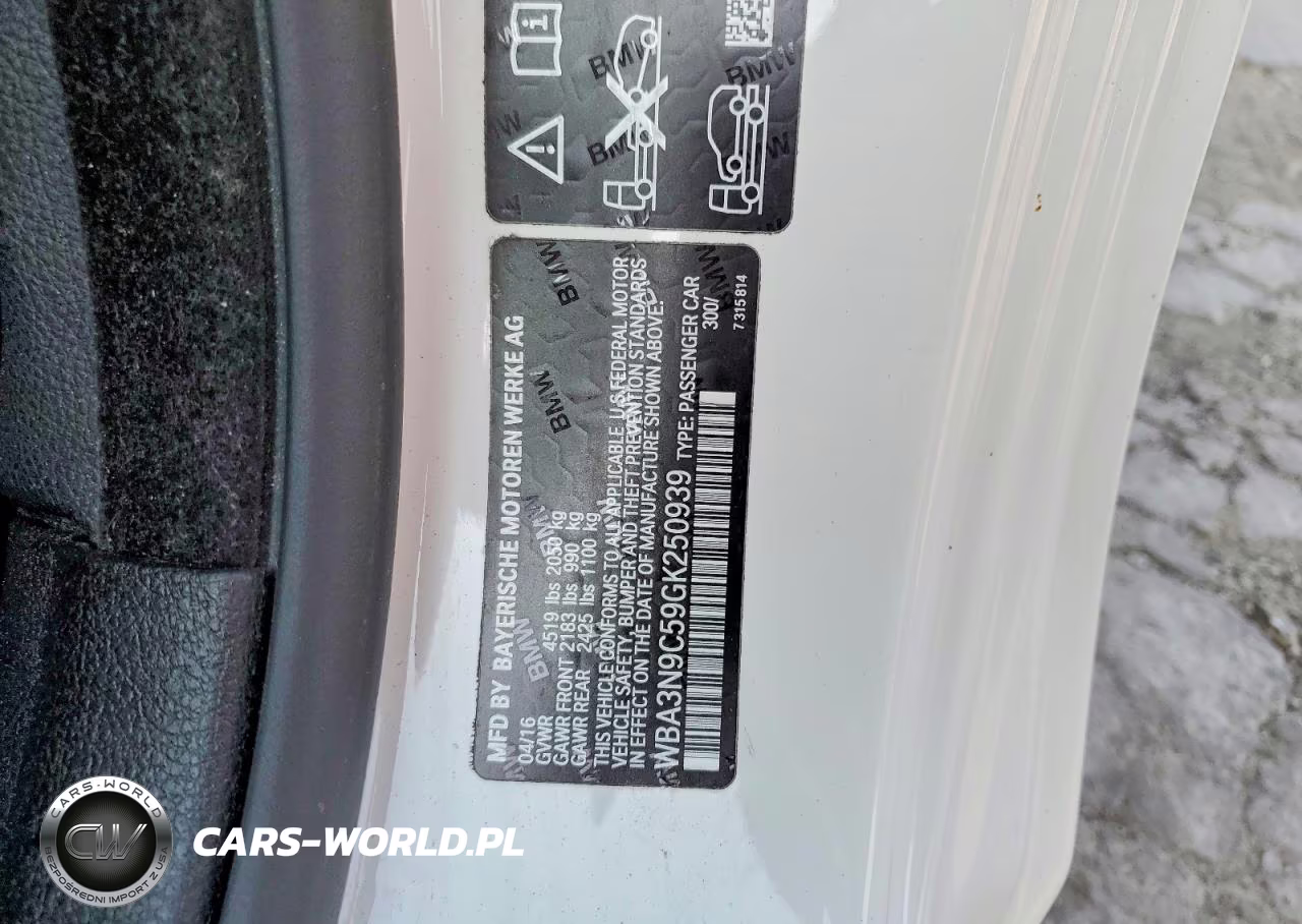 2016 BMW 428 Xi VIN:WBA3N9C59GK250939 - 12