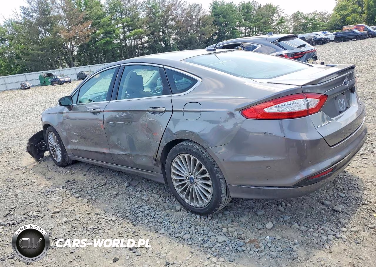 2014 Ford Fusion Titanium Hev VIN:3FA6P0RUXER117223 - 2