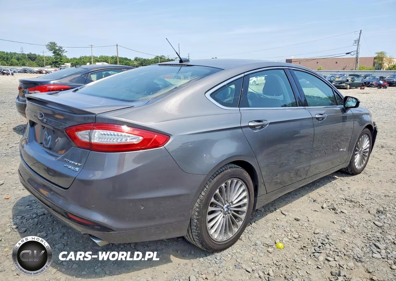 2014 Ford Fusion Titanium Hev VIN:3FA6P0RUXER117223 - 3