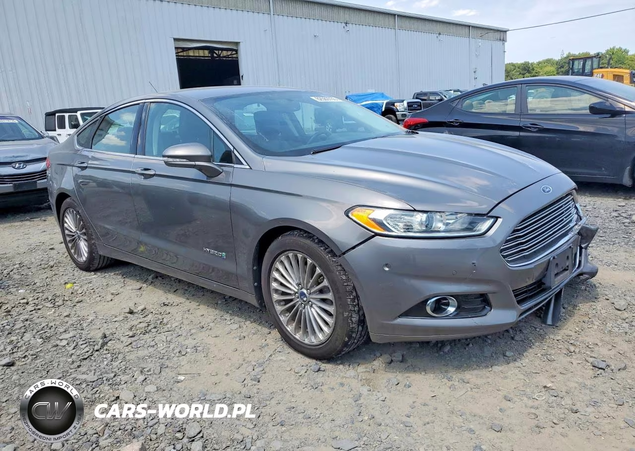 2014 Ford Fusion Titanium Hev VIN:3FA6P0RUXER117223 - 4