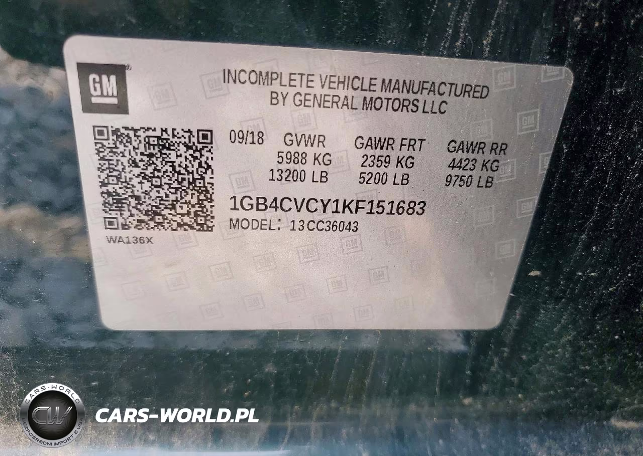2019 Chevrolet Silverado Hd Dump Truck VIN:1GB4CVCY1KF151683 - 13