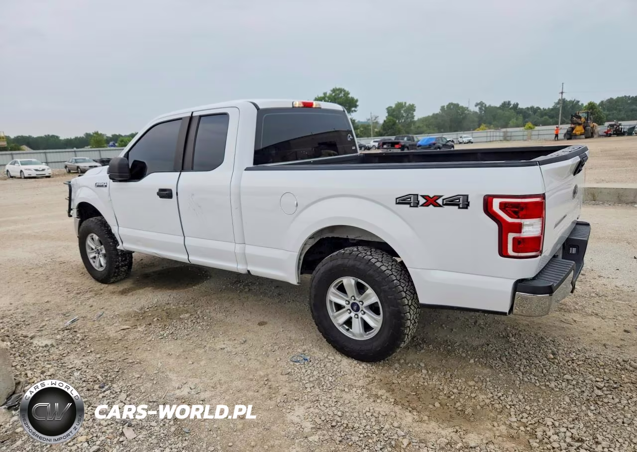 2018 Ford F150 Super Cab VIN:1FTEX1EP2JFC30909 - 2