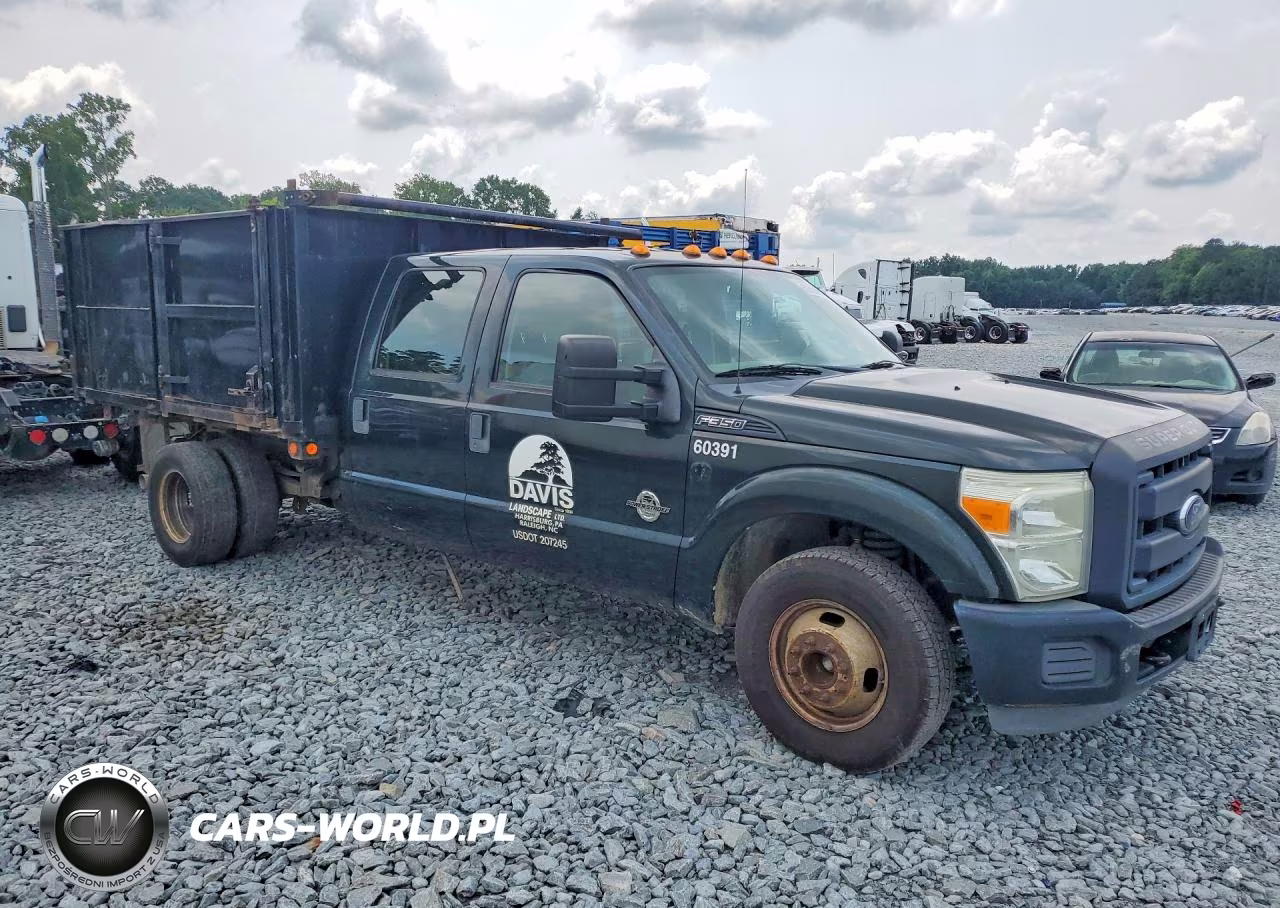 2014 Ford F350 Super Duty Dump Truck VIN:1FD8W3GT0EEA18314 - 4