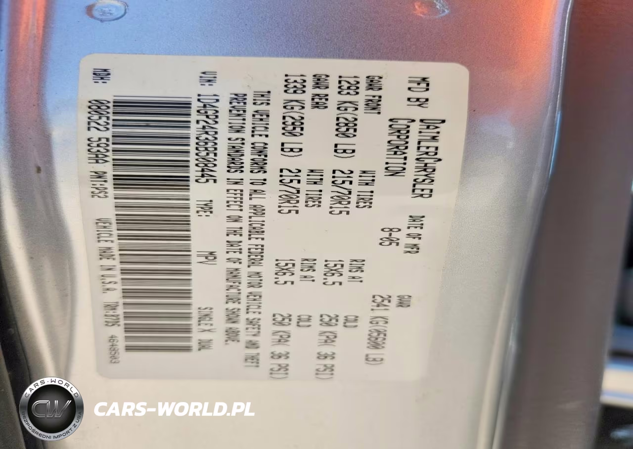 2006 Dodge Grand Caravan Se VIN:1D4GP24R36B508445 - 13