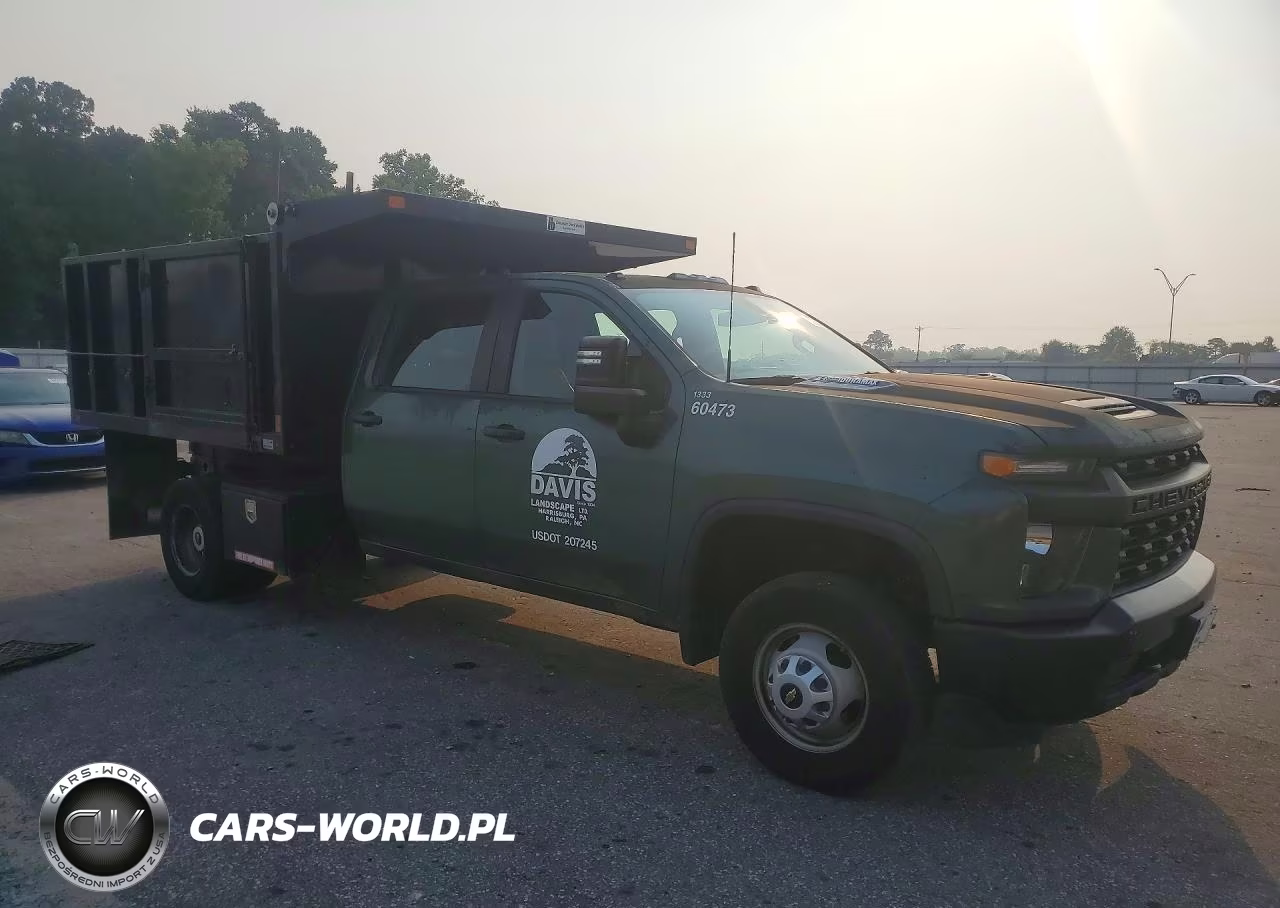 2021 Chevrolet Silverado C3500 Dump Truck VIN:1GB4WREY5MF311532 - 4