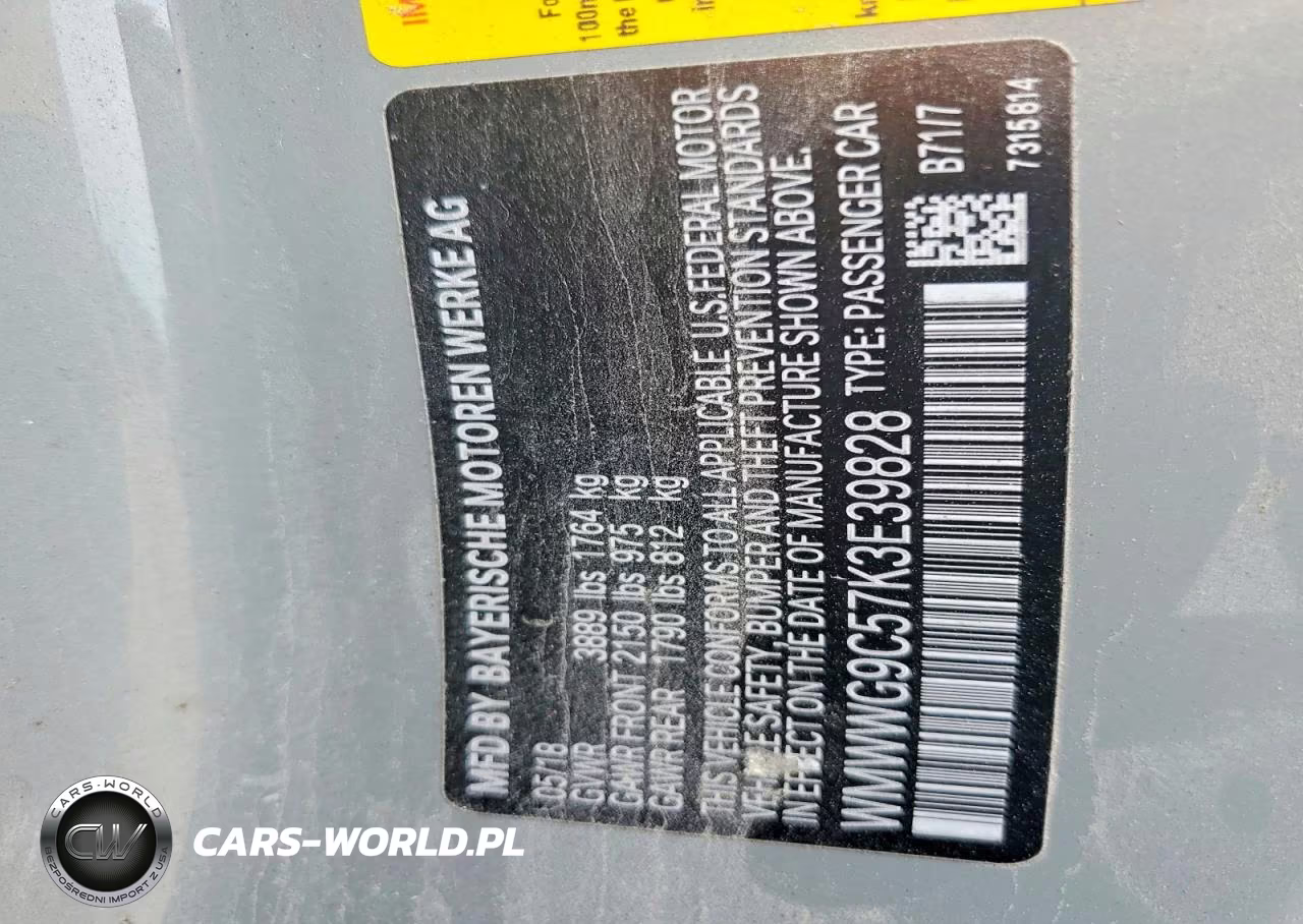 2019 Mini Cooper S VIN:WMWWG9C57K3E39828 - 12