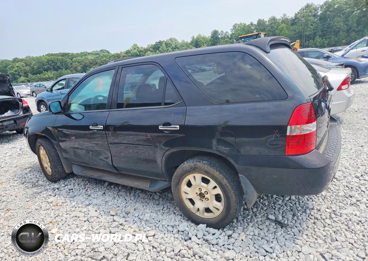 2002 Acura Mdx VIN:2HNYD182X2H517494 - 2