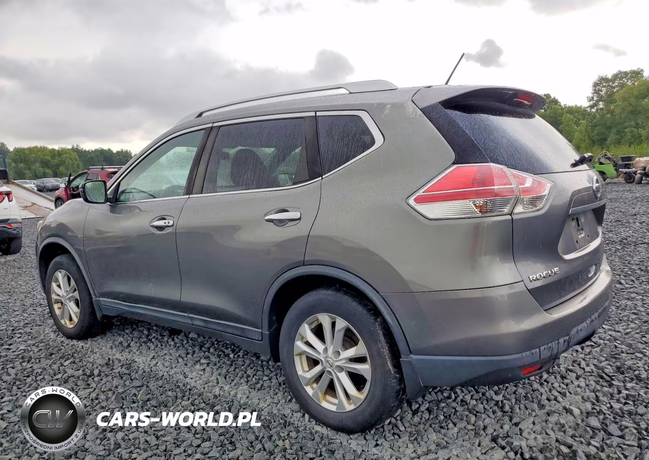 2016 Nissan Rogue Sv VIN:KNMAT2MV2GP641973 - 2