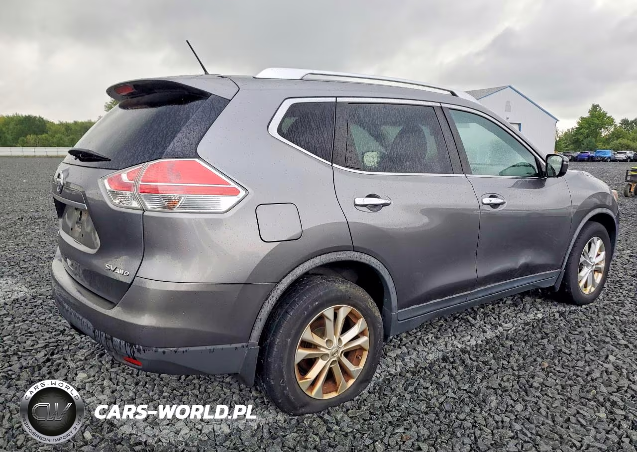 2016 Nissan Rogue Sv VIN:KNMAT2MV2GP641973 - 3