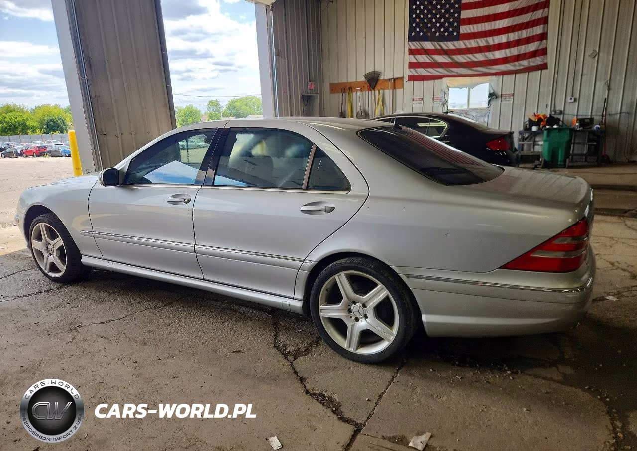 2002 Mercedes-Benz S 55 Amg VIN:WDBNG73J22A251466 - 2