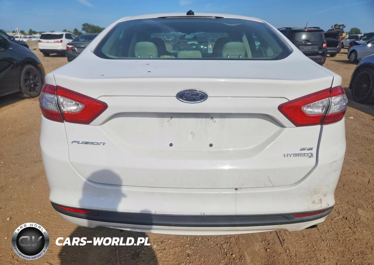 2014 Ford Fusion Se Hybrid VIN:3FA6P0LU2ER339036 - 6