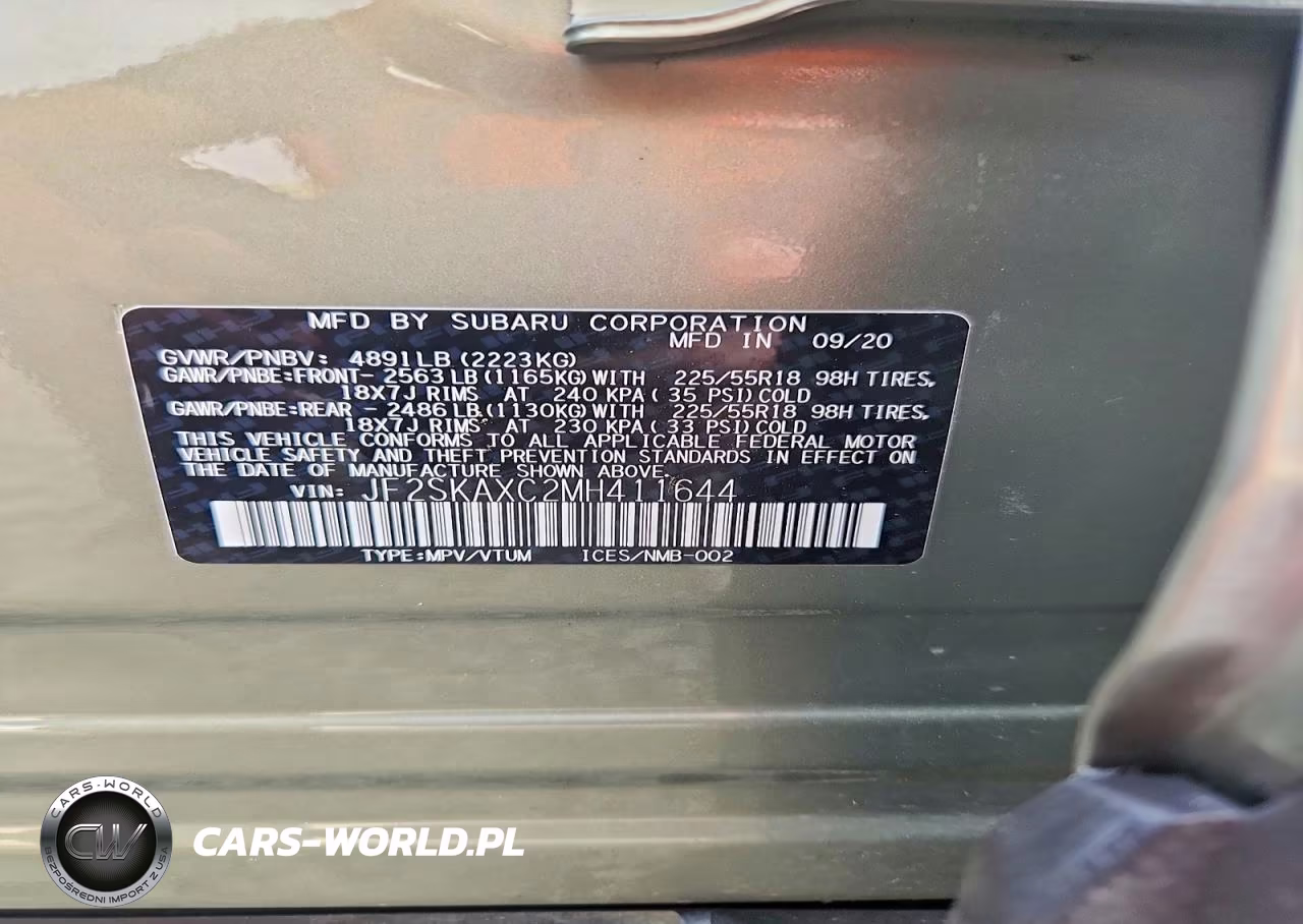 2021 Subaru Forester Touring VIN:JF2SKAXC2MH411644 - 13