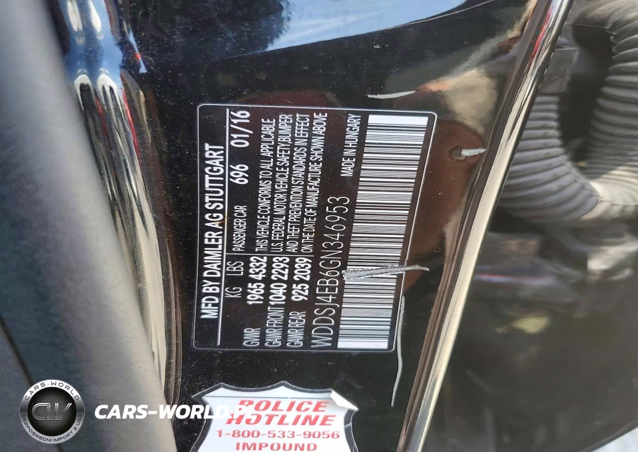 2016 Mercedes-Benz Cla 250 VIN:WDDSJ4EB6GN346953 - 12