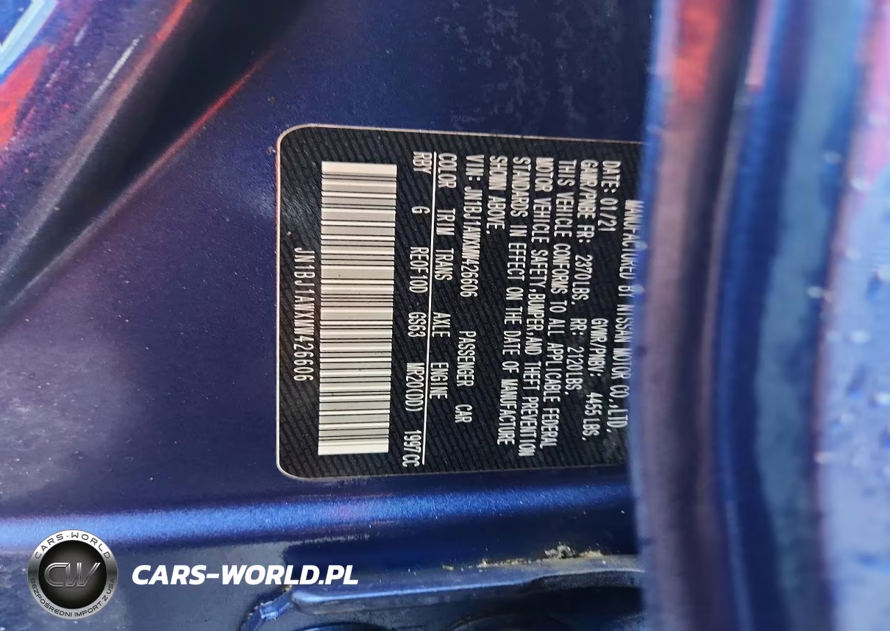 2021 Nissan Rogue Sport S VIN:JN1BJ1AWXMW426606 - 13