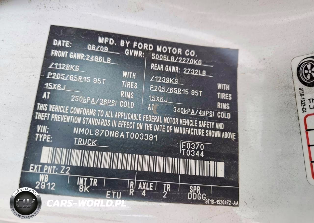 2010 Ford Transit Connect Xlt VIN:NM0LS7DN6AT003391 - 14