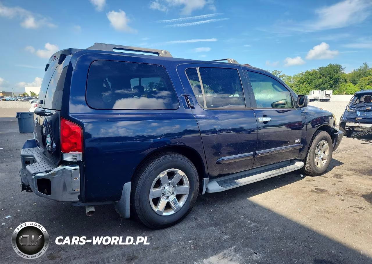 2007 Nissan Armada Se Ffv VIN:5N1BA08A87N720884 - 3