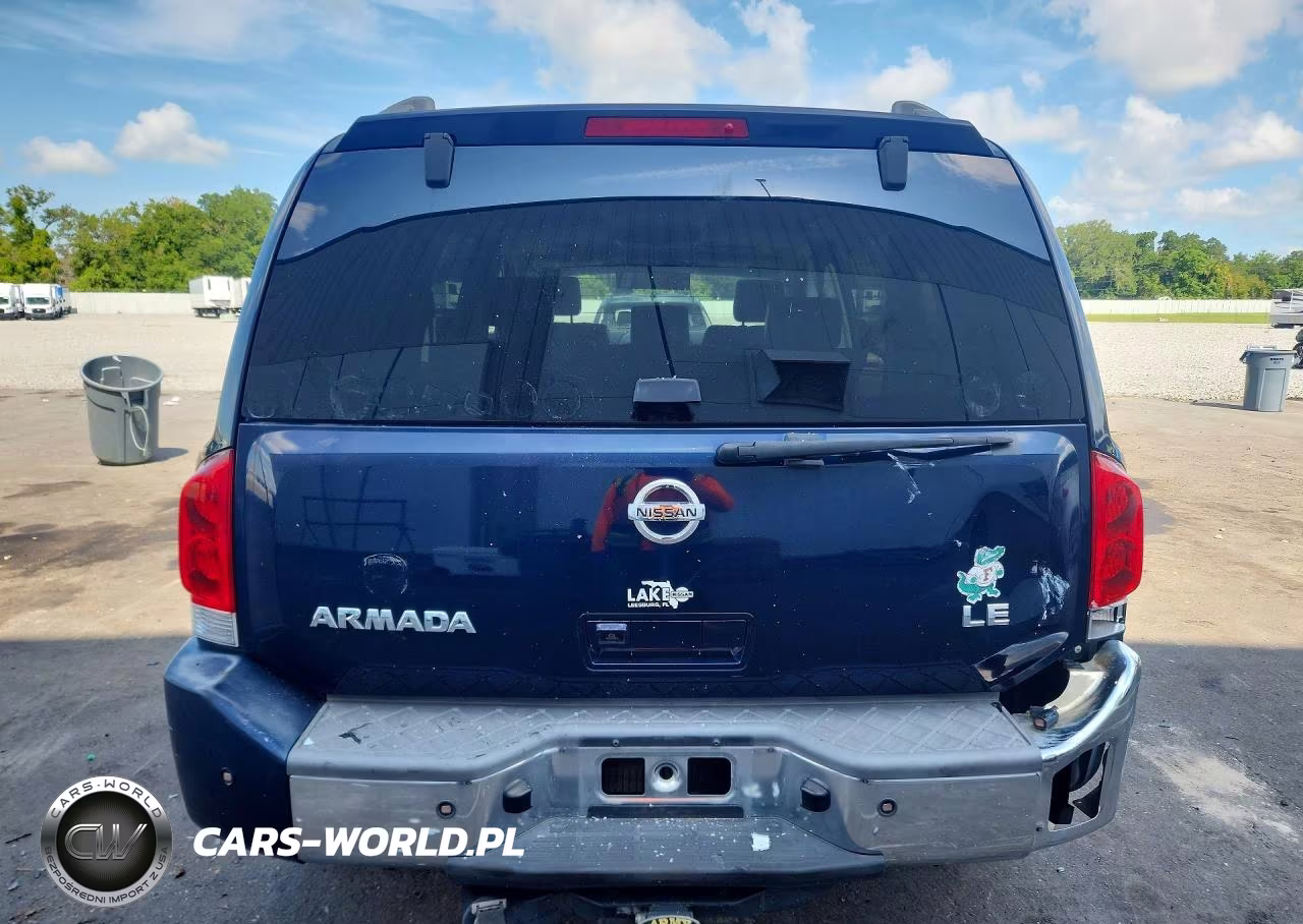 2007 Nissan Armada Se Ffv VIN:5N1BA08A87N720884 - 6