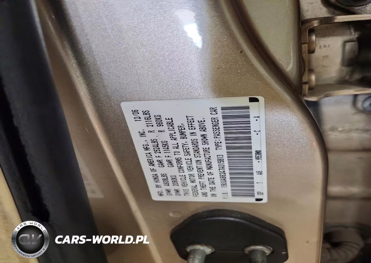 2007 Acura Tl VIN:19UUA66247A015813 - 12