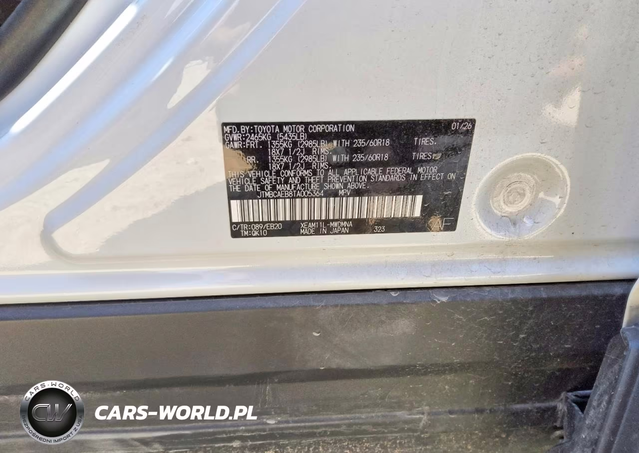 2026 Toyota Bz Xle Plus VIN:JTMBCAEB8TA005364 - 13
