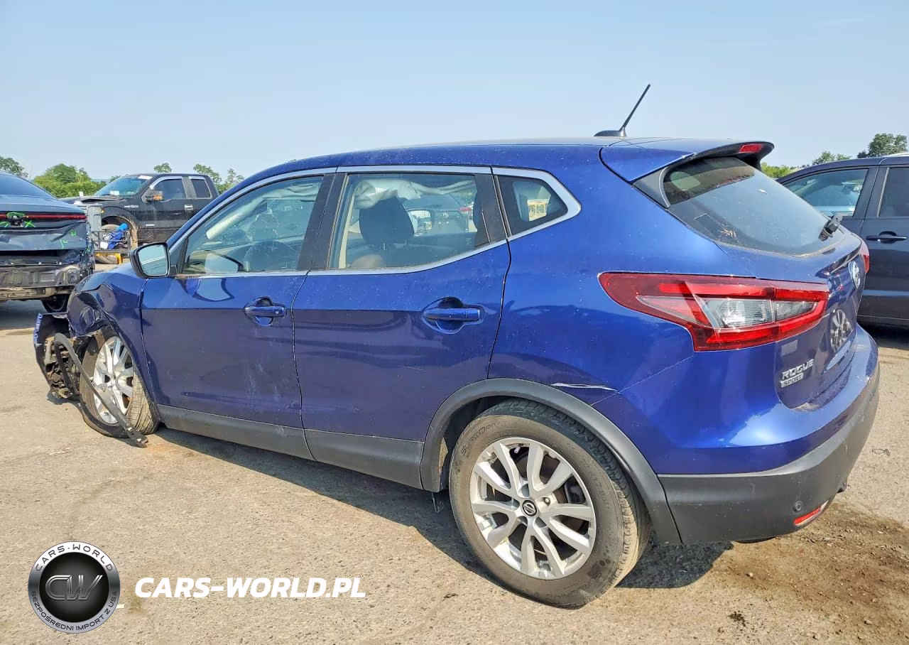 2021 Nissan Rogue Sport S Awd Xtronic Cvt VIN:JN1BJ1AW3MW421568 - 2