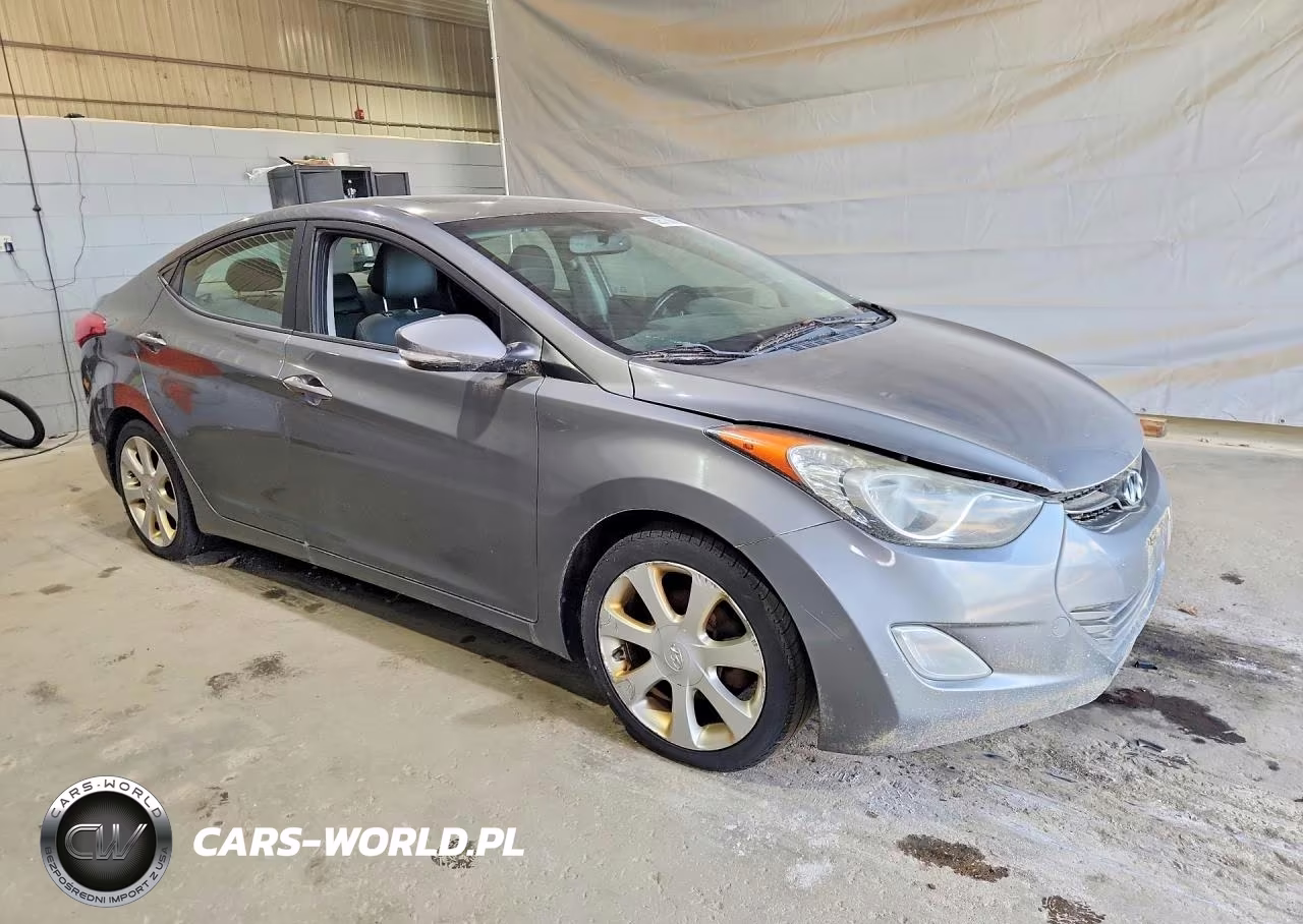 2013 Hyundai Elantra Limited VIN:5NPDH4AE0DH269703 - 4