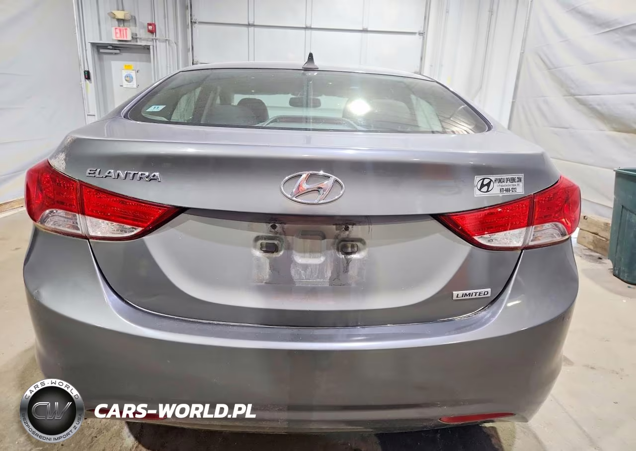 2013 Hyundai Elantra Limited VIN:5NPDH4AE0DH269703 - 6