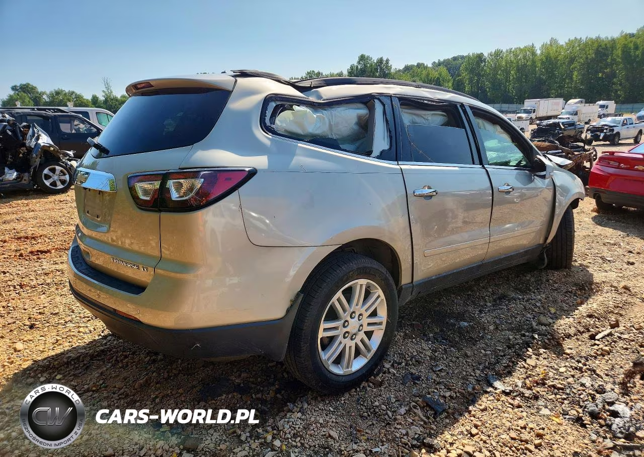 2014 Chevrolet Traverse Lt VIN:1GNKRGKD5EJ149519 - 3