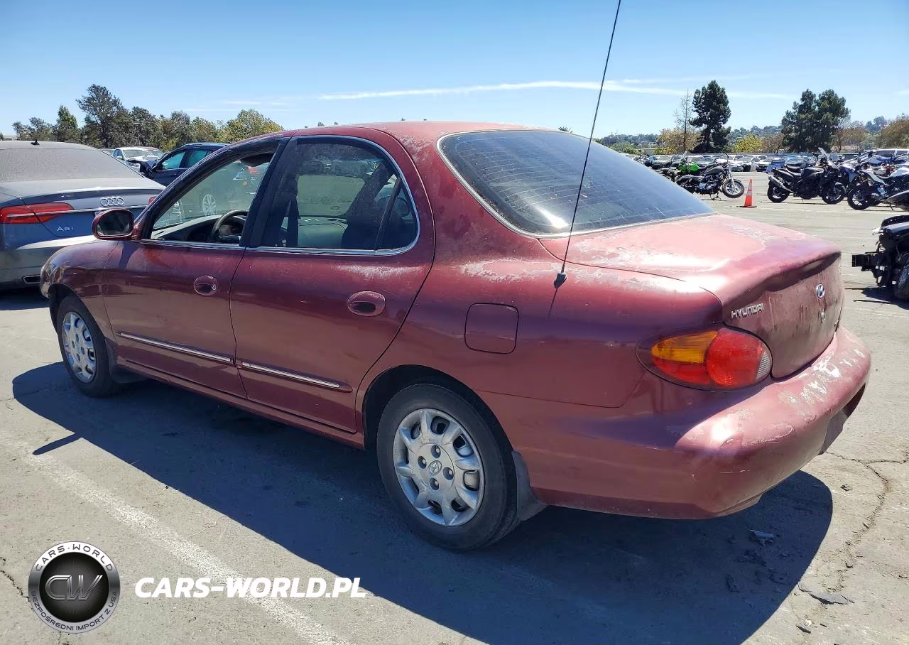 2000 Hyundai Elantra Gls VIN:KMHJF35F4YU964506 - 2